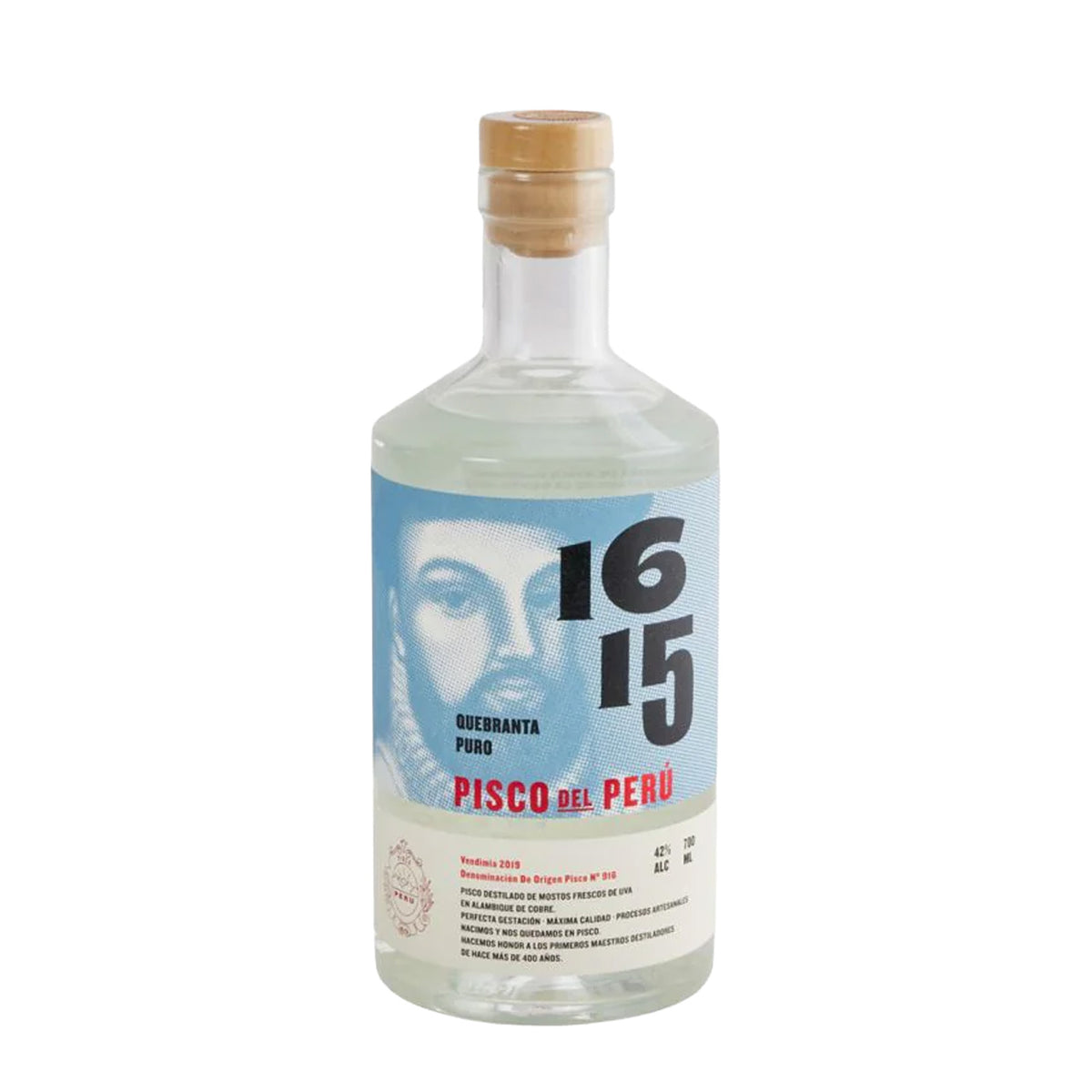 1615 Pisco Puro Quebranta - 70CL