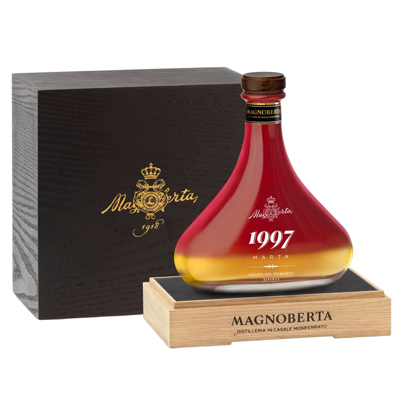 Magnoberta Marta, Grappa del Piemonte Riserva 1997 70CL