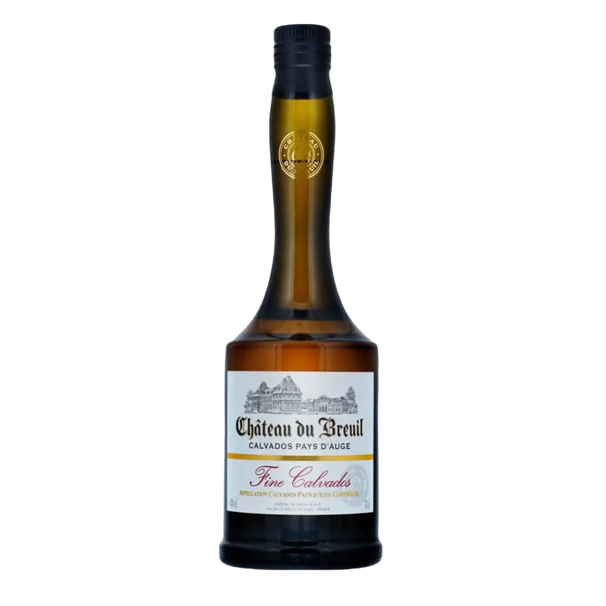 Chateau de Breuil Calvados Pays D'Auge Fine - 70CL