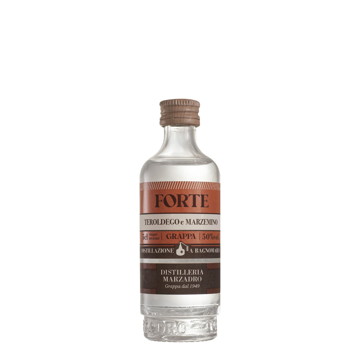 Marzadro Forte Bivitigno Grappa 5CL