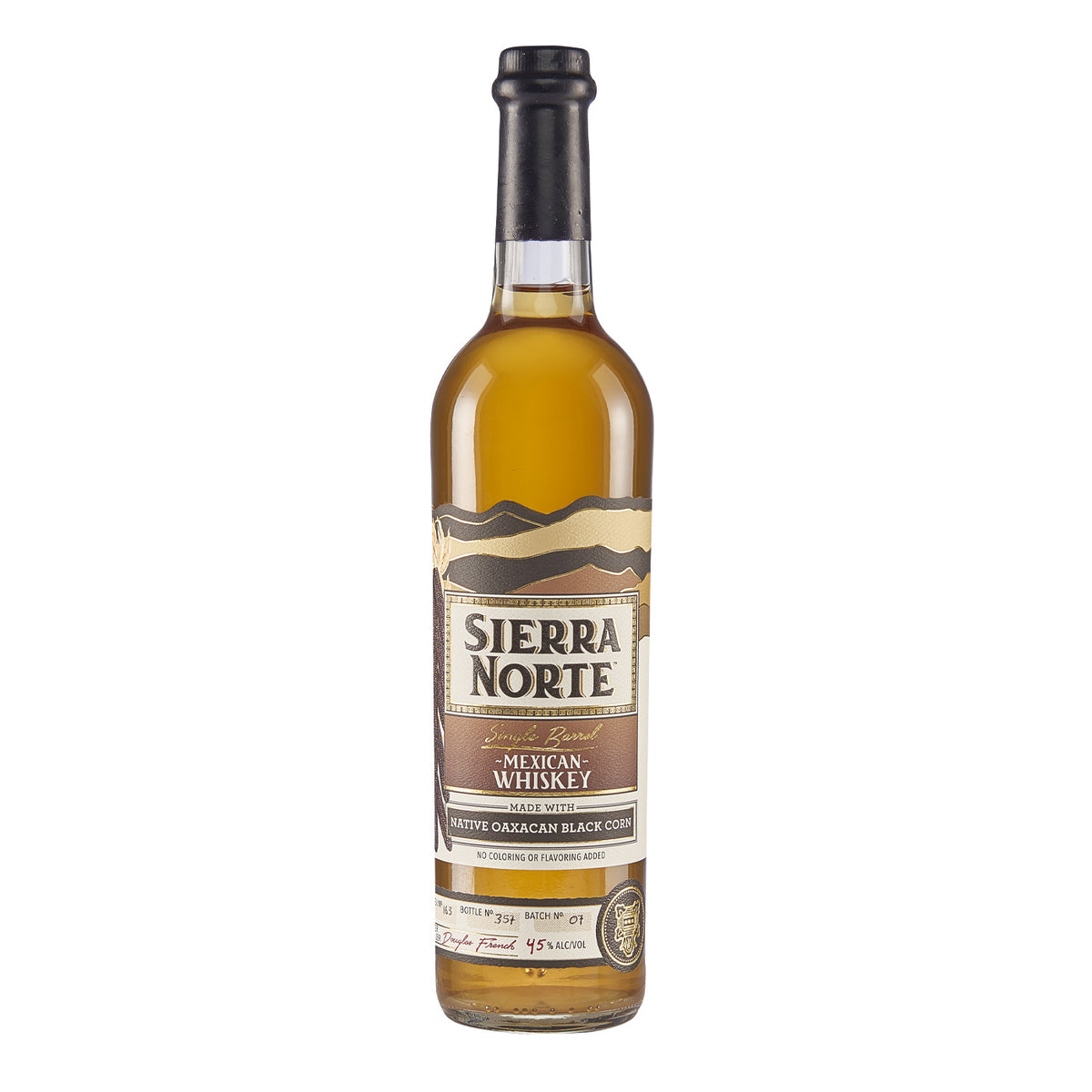 Sierra Norte Black Corn Whisky 70CL